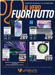 unieuro - Volantino Unieuro valido dal 01/08 al 13/08