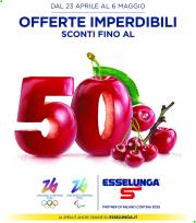 esselunga - Volantino Esselunga - Sconti fino al 50% valido dal 23/04 al 06/05