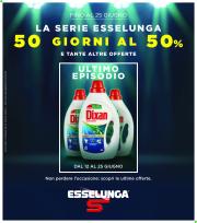 esselunga - Volantino Esselunga - 50 giorni al 50% valido dal 12/06 al 25/06