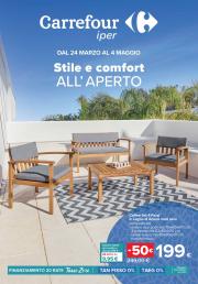 carrefour - Volantino Carrefour - Catalogo arredo giardino valido dal 24/03 al 04/05