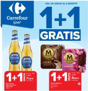 carrefour - Volantino Carrefour - 1+1 gratis valido dal 24/07 al 06/08