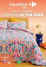 carrefour - Volantino Carrefour - Catalogo casa valido dal 01/09 al 25/09
