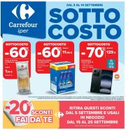 carrefour - Volantino Carrefour - Sottocosto valido dal 05/09 al 14/09
