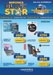 euronics - Volantino Euronics - Black Star valido dal 06/02 al 19/02