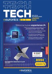 euronics - Volantino Euronics - Lenovo Days valido dal 21/03 al 30/03