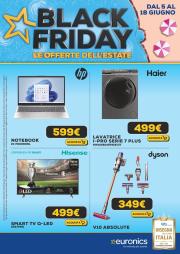 euronics - Volantino Euronics - Black Friday d'Estate valido dal 05/06 al 18/06