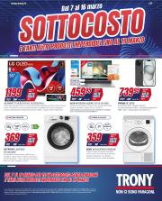 trony - Volantino Trony - Sottocosto valido dal 07/03 al 16/03