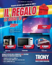 trony - Volantino Trony - Il Regalo Lo Scegli Tu valido dal 05/09 al 01/10