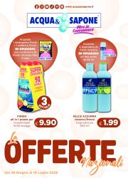 acqua-e-sapone - Volantino Acqua e Sapone valido dal 29/06 al 19/07