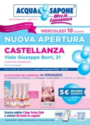 acqua-e-sapone - Volantino Acqua e Sapone - Castellanza valido dal 18/06 al 01/07