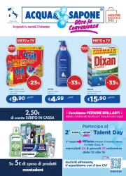 acqua-e-sapone - Volantino Acqua e Sapone valido dal 04/09 al 23/09