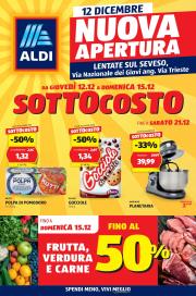 aldi - Volantino ALDI - Nuova apertura Trieste valido dal 12/12 al 21/12