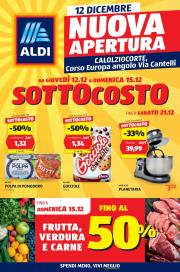 aldi - Volantino ALDI - Nuova apertura Calolziocorte valido dal 12/12 al 21/12