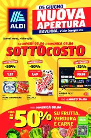 aldi - Volantino ALDI - Offerte nuova apertura Ravenna valido dal 05/06 al 14/06