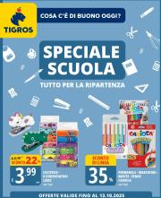 tigros - Volantino Tigros - Scuola valido dal 19/08 al 13/10