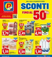 dpiu - Volantino DPiù valido dal 18/08 al 31/08