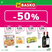 basko - Volantino Basko - 50% valido dal 11/02 al 24/02