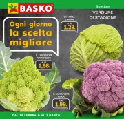 basko - Volantino Basko - Verdure di Stagione valido dal 18/02 al 03/03