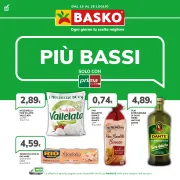 basko - Volantino Basko - Più Bassi valido dal 15/07 al 28/07