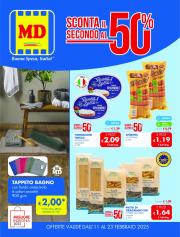 md-discount - Volantino MD valido dal 11/02 al 23/02