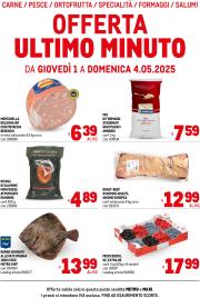 metro - Volantino Metro - Offerte freschissimi valido dal 01/05 al 04/05