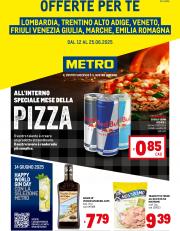 metro - Volantino Metro - Lombardia, Trentino Alto Adige, Friuli Venezia Giulia, Marche, Emilia Romagna, Veneto valido dal 12/06 al 25/06