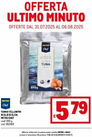 metro - Volantino Metro - Offerte ultimo minuto valido dal 31/07 al 06/08