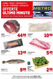 metro - Volantino Metro - Offerte ultimo minuto valido dal 07/08 al 10/08