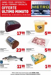 metro - Volantino Metro - Offerte freschissimi valido dal 21/08 al 24/08