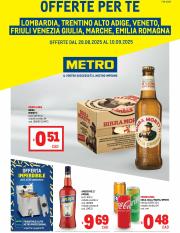 metro - Volantino Metro valido dal 28/08 al 10/09