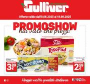 gulliver - Volantino Gulliver - Promo Show valido dal 08/08 al 18/08