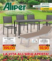 ali-aliper - Volantino Aliper - Speciale arredo giardino e picnic valido dal 23/04 al 18/05