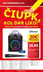 lidl - LIDL - Čiupk, kol dar liko! (2024 12 23 - 2024 12 29)