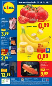 lidl - LIDL - Maisto prekių pasiūlymai (2025 07 24 - 2025 07 27)