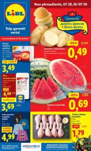 lidl - LIDL - Maisto prekių pasiūlymai (2025 07 28 - 2025 08 03)