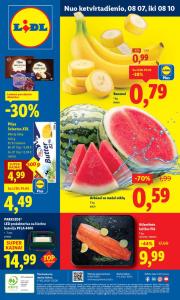 lidl - LIDL - Maisto prekių pasiūlymai (2025 08 07 - 2025 08 10)