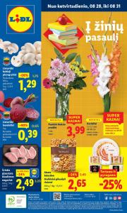 lidl - LIDL - Maisto prekių pasiūlymai (2025 08 28 - 2025 08 31)