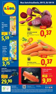 lidl - LIDL - Maisto prekių pasiūlymai (2025 09 11 - 2025 09 14)
