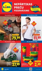 lidl - LIDL - Nepārtikas preču piedāvājums (04.08.2025 - 10.08.2025)