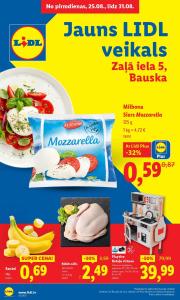 lidl - LIDL - Jauns veikals Bauskā! (25.08.2025 - 31.08.2025)