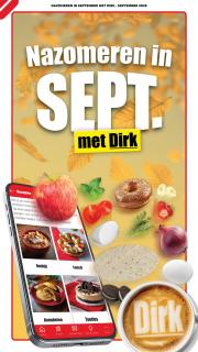 dirk - Dirk - Nazomeren in Sept. folder geldig vanaf 01-09 t/m 30-09