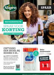sligro - Sligro - Restaurantactie folder geldig vanaf 28-08 t/m 15-09