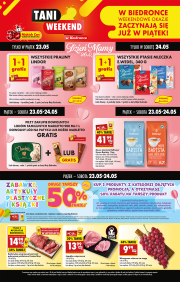 biedronka - Biedronka - Tani weekend gazetka ważna od 23.05. - 24.05.