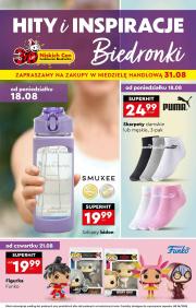 biedronka - Gazetka Biedronka - Hity i inspiracje - ważna od 18.08. do 31.08.