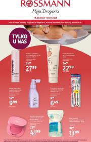 rossmann - Gazetka Rossmann - ważna od 18.09. do 03.10.