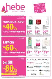 hebe - Gazetka Hebe - ważna od 07.08. do 21.08.