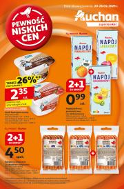 auchan - Supermarket Auchan gazetka ważna od 20.02. - 26.02.