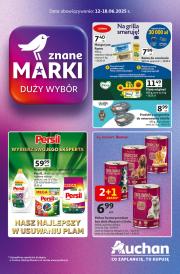 auchan - Gazetka Hipermarket Auchan - Znane Marki Duży Wybór ważna od 12.06. - 18.06.
