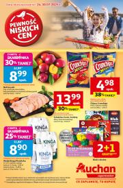 auchan - Gazetka Supermarket Auchan ważna od 24.07. - 30.07.