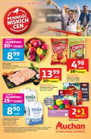 auchan - Gazetka Hipermarket Auchan ważna od 24.07. - 30.07.